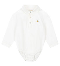 Konges Sløjd Shirt Bodysuit - Rolf Baby - Optic White