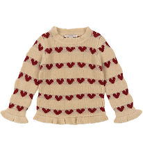 Konges Sløjd Blouse - Knitted - Laula - Heart