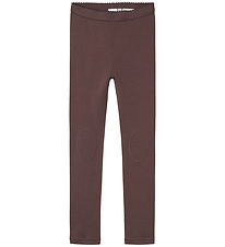 Name It Leggings - Wool - NkfWillto - Sparrow