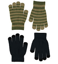 Molo Hanskar - 2 Pakki - Prjónað - Kei - Galaxy Blue