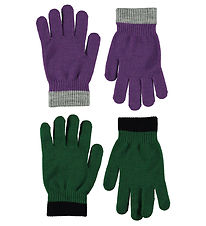 Molo Handschuhe - 2er-Pack - Strick - Kello - Waldland Green