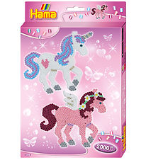 Hama Midi Beads - 2000 pcs - DIY Clip Toy - Unicorns