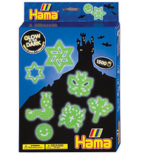 Hama Midi Gift Box - 1500 pcs - Glow In The Dark