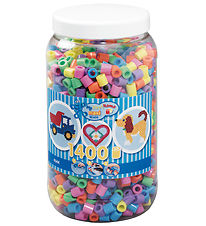 Hama Maxi Beads - 1400 pcs - Pastel Mix