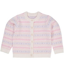 Copenhagen Colors Cardigan - Wool - Knitted - Lavender Combi