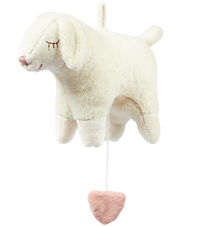 Senger Naturwelt Kuscheltier m. Musik - Schaf - 23 cm - Off Whit