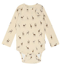 Petit Piao Body L/æ - Deer AOP