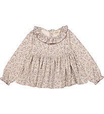 MarMar Blouse - Tiora Frill - Deep Peony