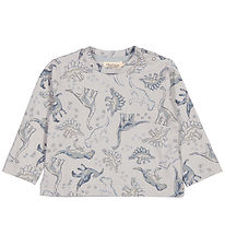 MarMar Bluse - Seil - Dinosaurs