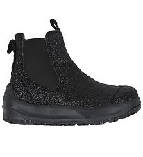 Woden Boots - Silja - Black w. Glitter