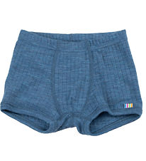 Joha Boxershorts - Wolle - Jeansblau