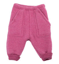 Joha Trousers - Wool - Raspberry