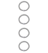 Name It Hårsnoddar - 4-pack - NkfAcc-Arise - Silver/W. Glitter