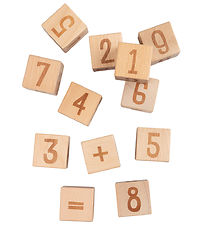 Sebra Stacking Blocks - Talc blocks - 12 pcs - Wood