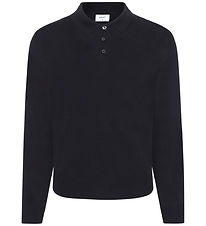 Grunt Blouse - Pumpkin - Knitted - Black