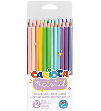 Carioca Colouring Pencils - 12 pcs - Pastel