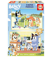 Educa Jigsaw Puzzle - 2x50 Bricks - Bluey