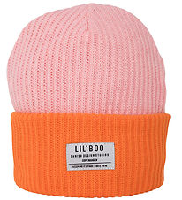 Lil'Boo Copenhagen Húfa - Prjónað - Notalegt Beanie - Bleikt/App