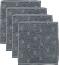 Müsli Waschlappen - 4er-Pack - Stormy Blue