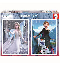 Educa Jigsaw Puzzle - 2x500 Bricks - Frozen