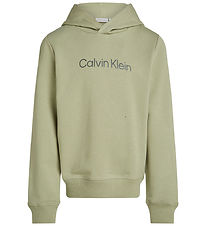 Calvin Klein Hoodie - Logo Reg. Terry - Misty Vale