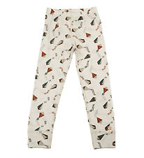 Leggings - Laine Katvig - Off White av. Dragons