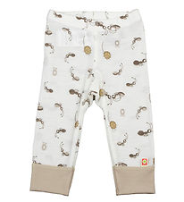 Katvig Leggings - ull - Off White M. Maurar