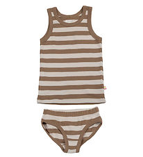 Katvig Underwear - Brown/Beige Striped