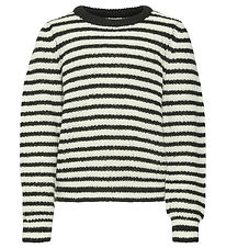 Vero Moda Girl Bluse - Strick - VmEarth - Black/W. Birch