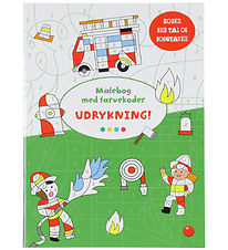 Forlaget Bolden Colouring Book w. Color codes - Emergency