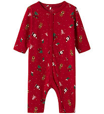 Name It Pyjamasdräkt - NbnVismas - Jester Red/Christmas