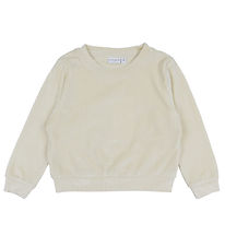 Name It Blússa - Flauel - Skera - NmfVeloa - Summer Sandur