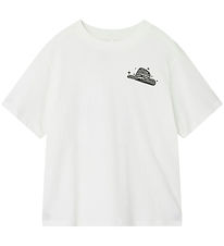Name It Stuttermabolur - NkfKatin - Bright White/Hattur