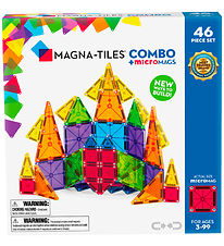 Magna-Tiles Magnet Set - 46 Parts - MicroMAGS & Combo