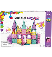 Magna-Tiles Magnet Set - 48 Parts - Castle Deluxe + MicroMAGS