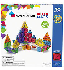Magna-Tiles Magnet set - 70 Parts - MicroMAGS