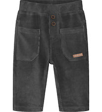 Hust and Claire Corduroy Trousers - Gordon - Dark Shadow