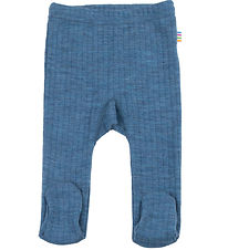 Joha Leggings M. Fætur - Ull - Gallaefni Bláir