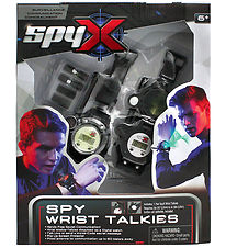 SpyX Walkie Talkies - Wrist - Black