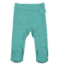 Joha Leggings M. Fætur - Ull - Grænt