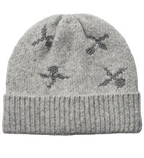 Sofie Schnoor Beanie - Knitted - Wool - Grey