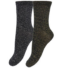 Sofie Schnoor Socks - 2-Pack - Black Mix