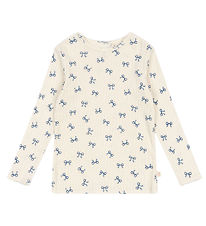 Konges Sløjd Blouse - Minnie - Bow Blue