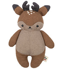 Konges Sløjd Rattle - Reindeer - Brown