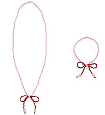 Konges Sløjd Jewelery - Bracelet/Necklace - Mellow Rose/Rio Red