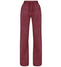 Juicy Couture Velours Hosen - Teil Ray - Tawny Port