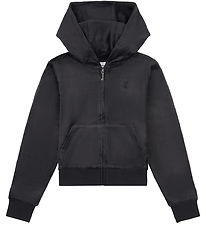 Juicy Couture Cardigan - Velour - Halan Oversized - Svart