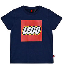 LEGO® Wear Stuttermabolur - LWTano 631 - Dark Dökkblátt M. Lógó