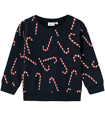 Name It Sweatshirt - NmnRjolly - Dark Sapphire