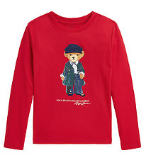 Polo Ralph Lauren Bluse - Rot m. Kuscheltier